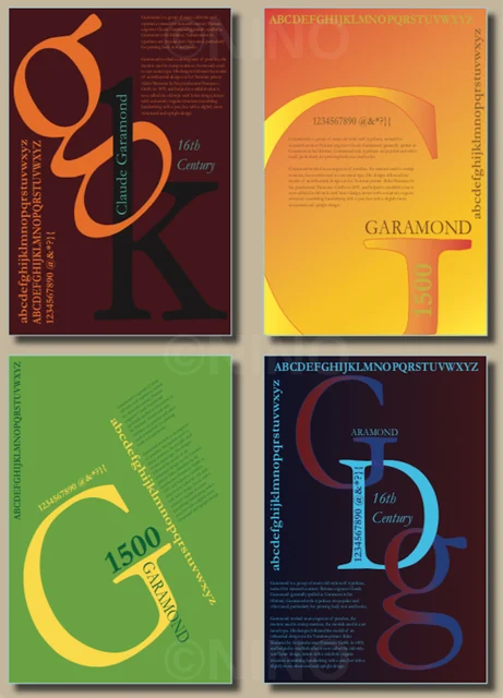 Letterform studies