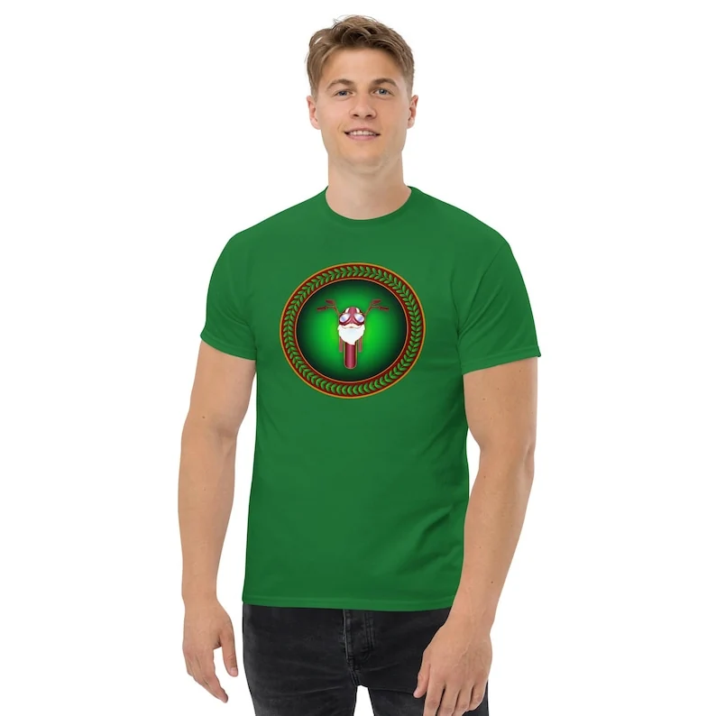 Santa Biker shirt