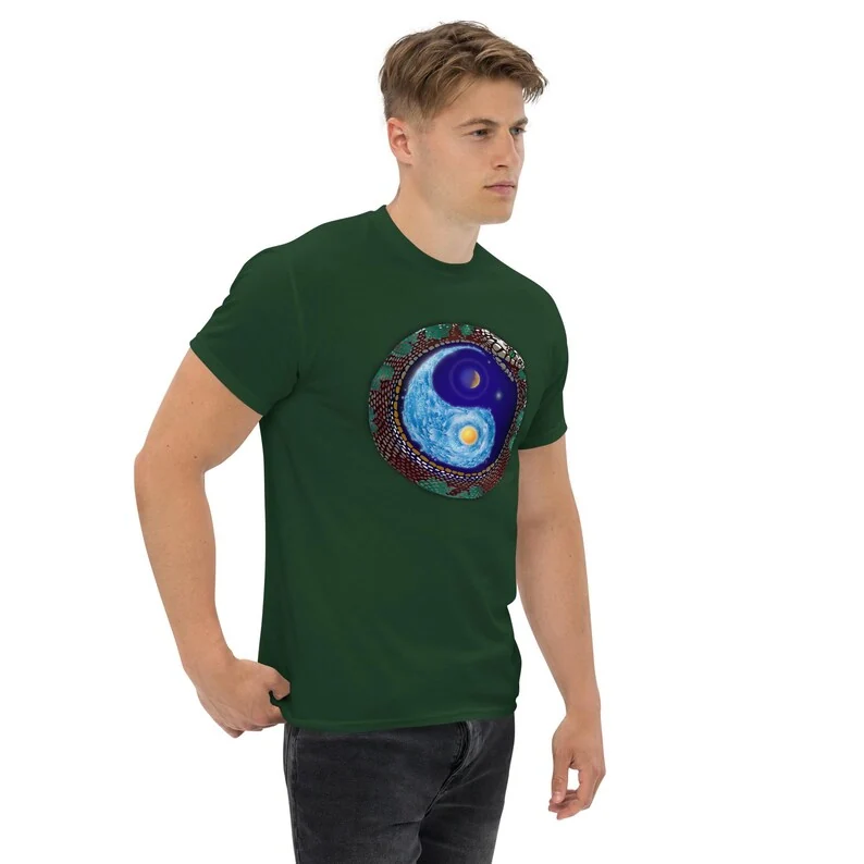 Yin Yang Ouroboros shirt
