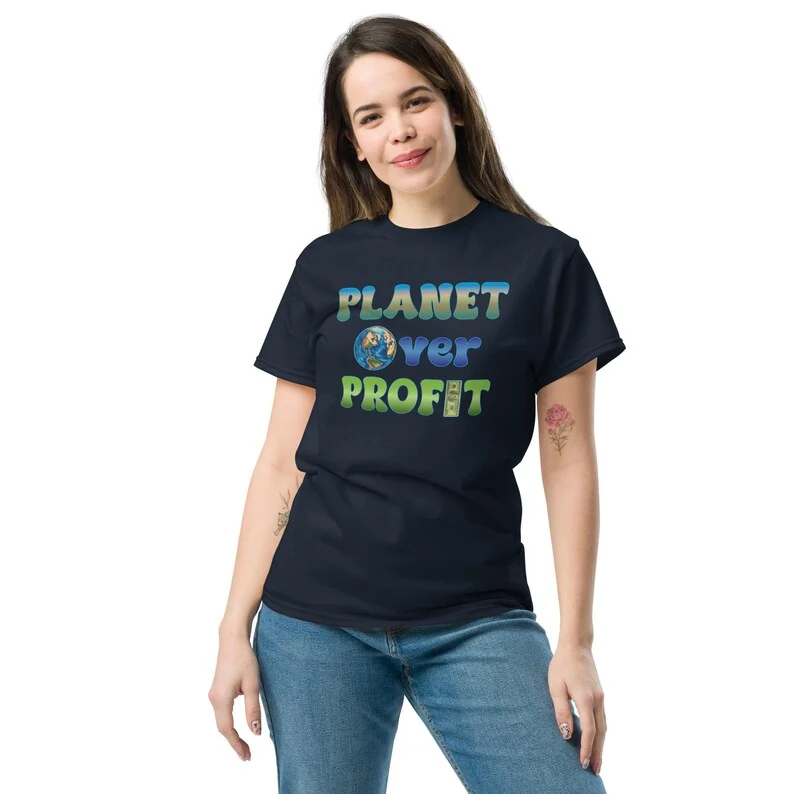 Planet Over Profit shirt