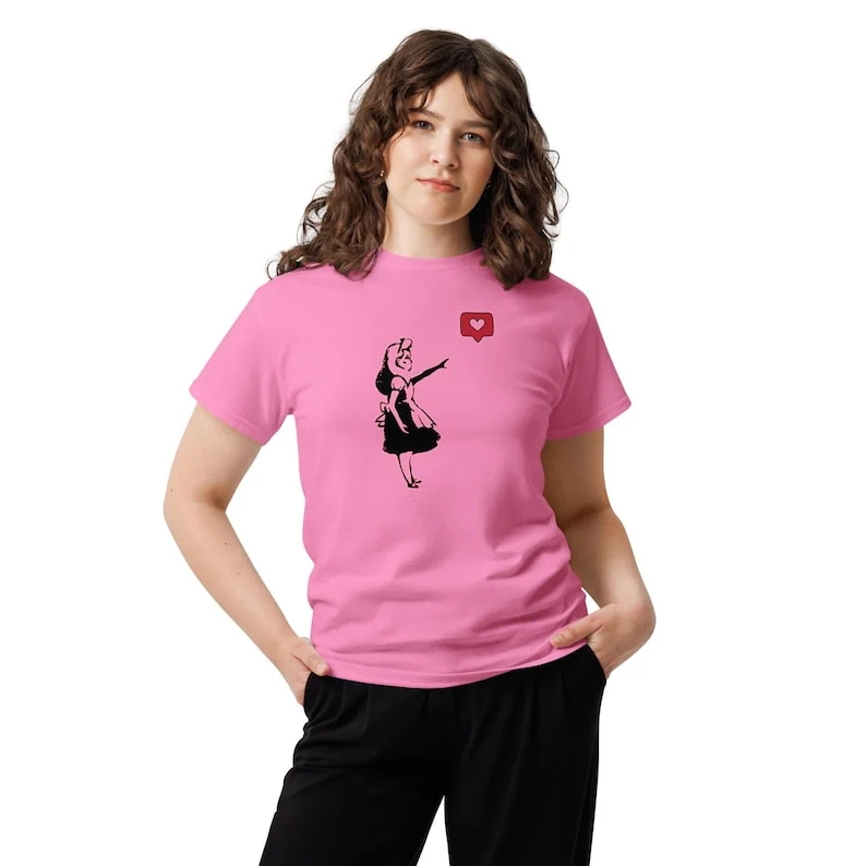 Alice Reaching for Love shirt